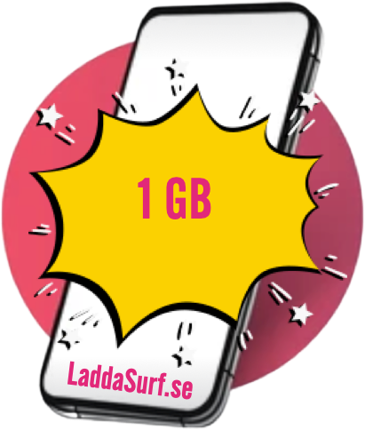 Ladda surf 1 GB